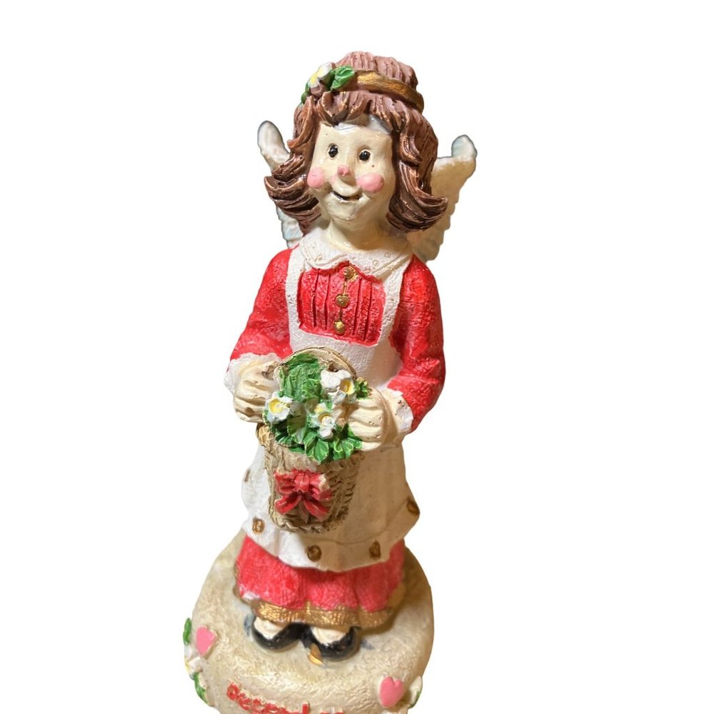 Hermitage Pottery Month of the Year December Angel